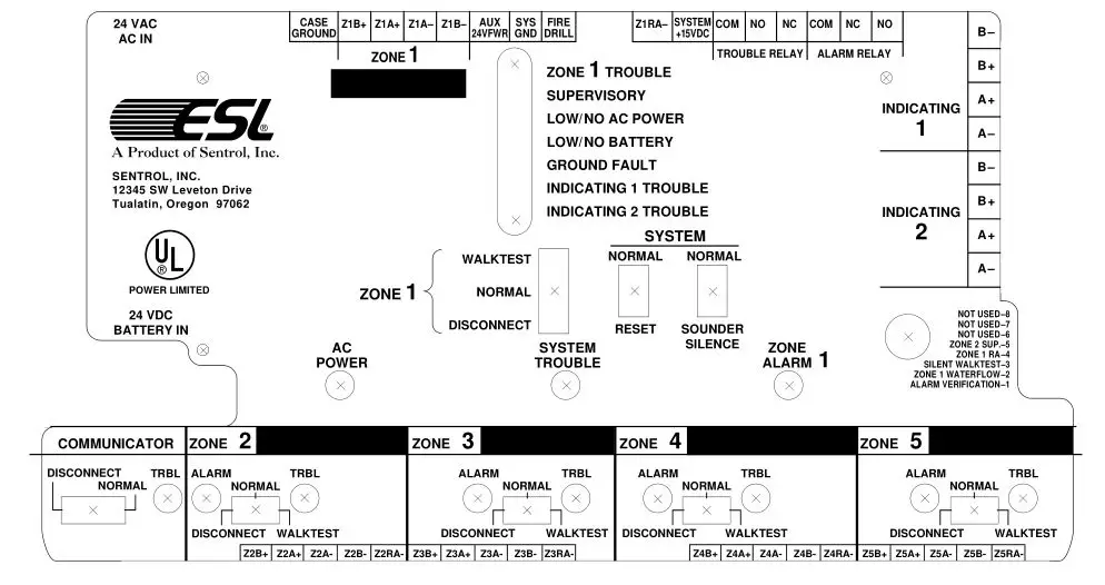interlogix 1500 Series Fire Alarm Control Panel - Figure 4