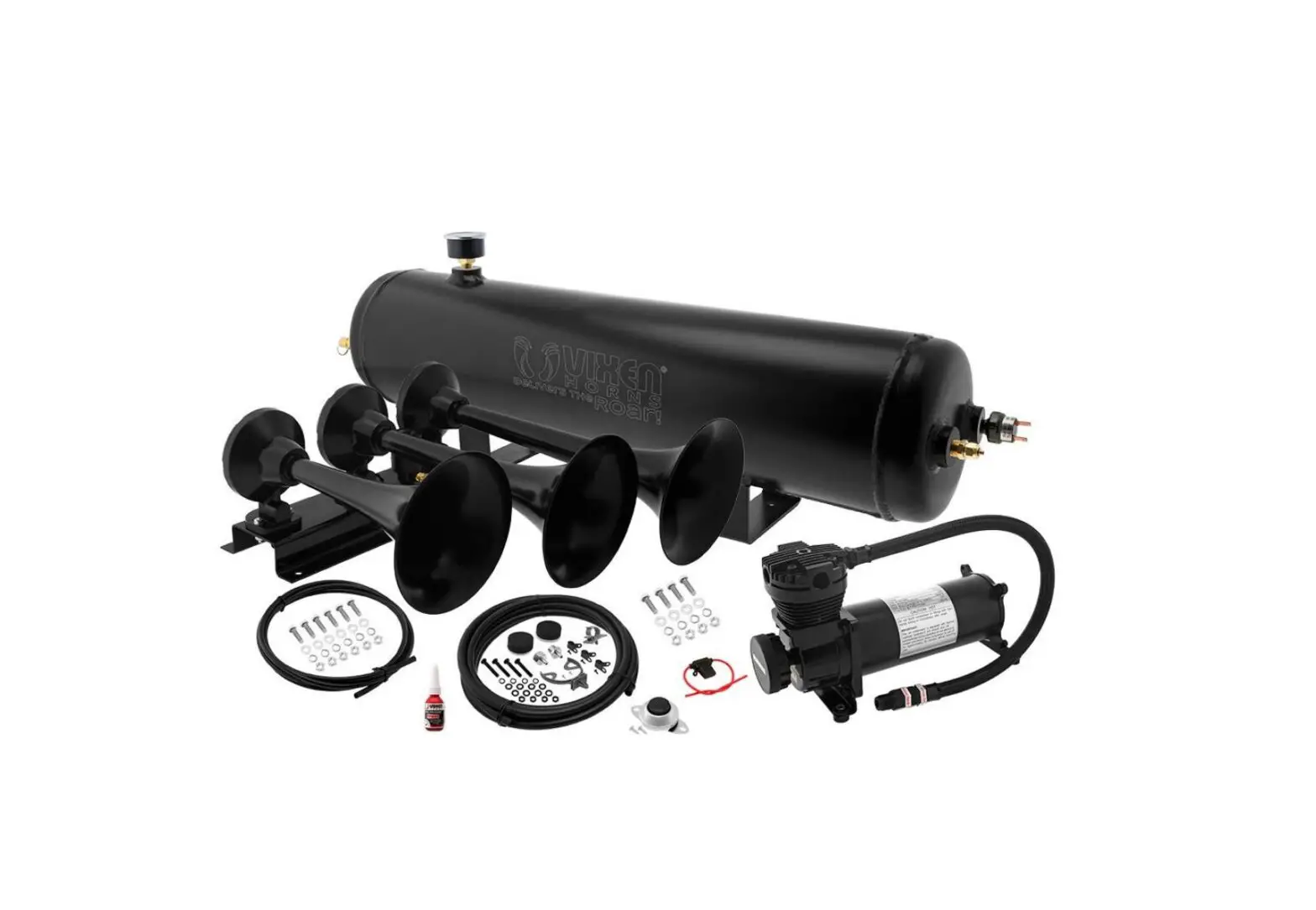 Vixen Horns Vxo4830ab-3418b Trumpet Train Air Horn Black Installation Guide