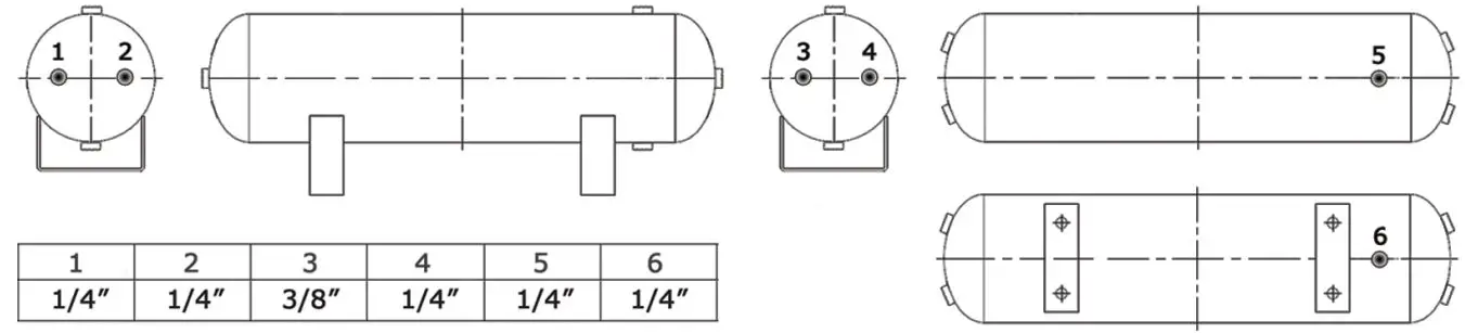 VIXEN-HORNS-VXO4830AB-3418B-Trumpet-Train-Air-Horn-Black-FIG 4
