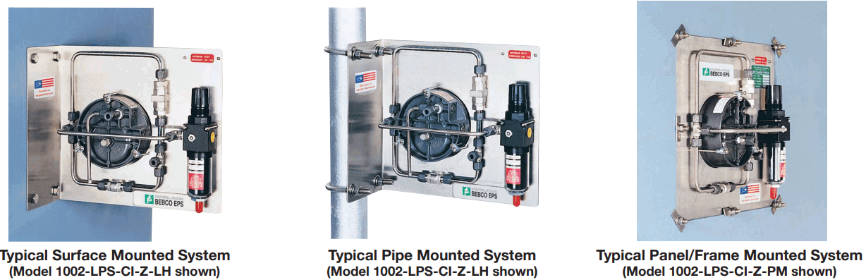 PEPPERL FUCHS 1001A Series Pressurization Purging Kit - Mounted systems