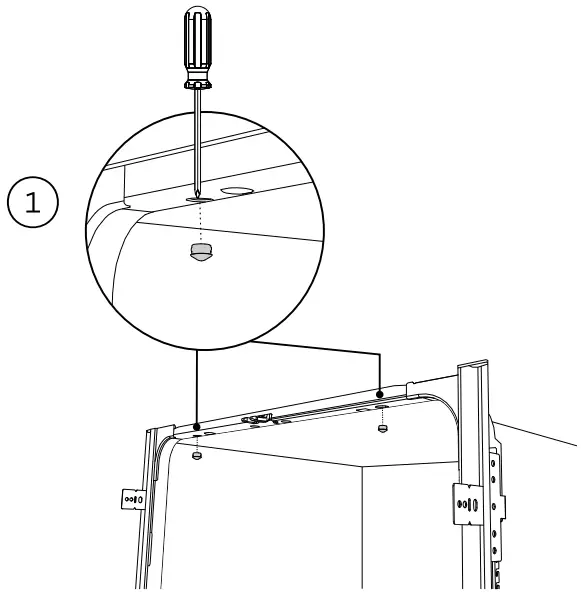Fisher and Paykel 82085 Door Panels for Dishwasher - HOLE PLUGS