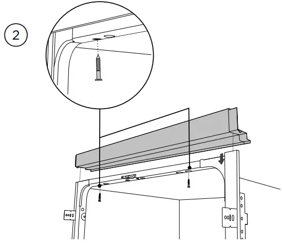 Fisher and Paykel 82085 Door Panels for Dishwasher - INFILL BRACKET