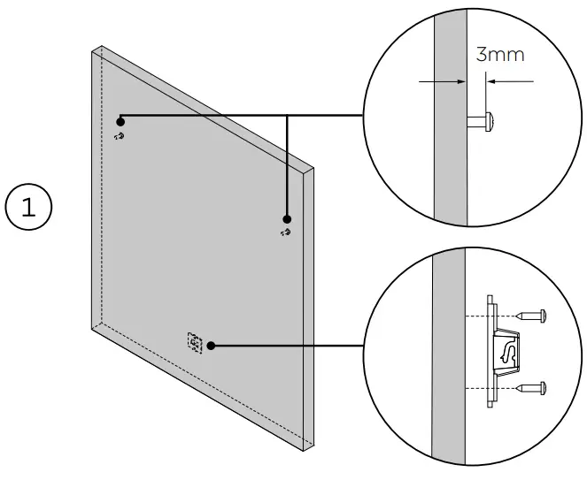 Fisher and Paykel 82085 Door Panels for Dishwasher - slider bracket