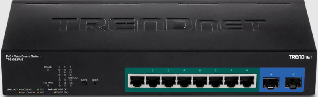 TRENDNET PoE Multi Gig Web Smart Switch Series