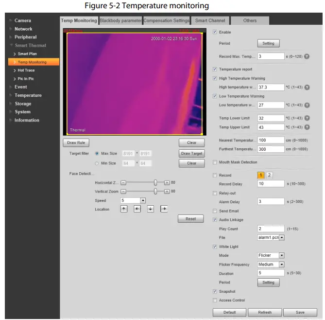 dahua ISC-D118-T Walk Through Metal Detector - Sensitivity setting 10