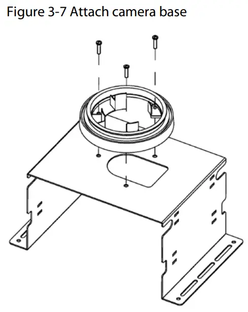 dahua ISC-D118-T Walk Through Metal Detector - camera base