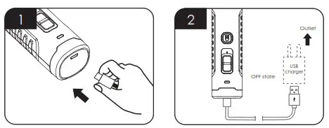 PATPET N50 Dog Nail -Charging Method