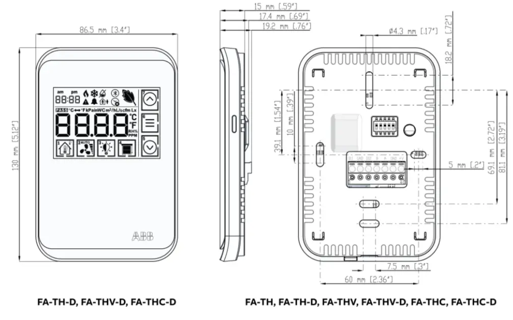 ABB FA TH D FusionAir Smart Sensor-