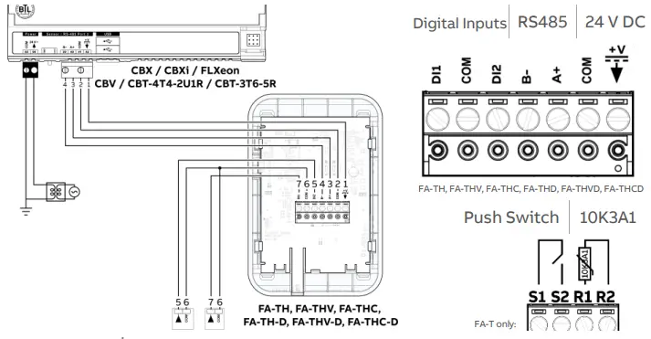 ABB FA TH D FusionAir Smart Sensor-Digital Inputs