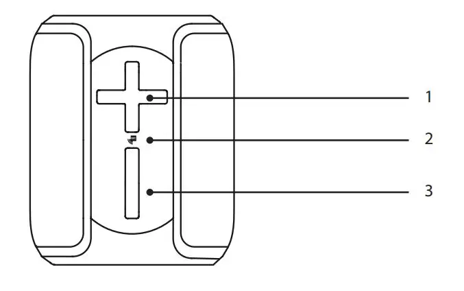 JVC SP-AD105-B SPX1 Portable Speaker - Front View