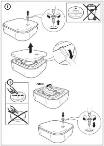 IKEA 504.081.67 KADRILJ Roller Blind - fig 12
