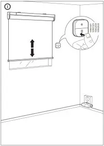 IKEA 504.081.67 KADRILJ Roller Blind - fig 13