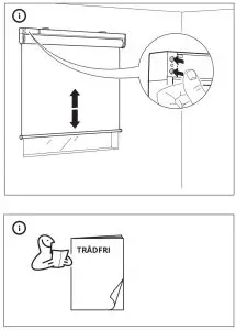 IKEA 504.081.67 KADRILJ Roller Blind - fig 14
