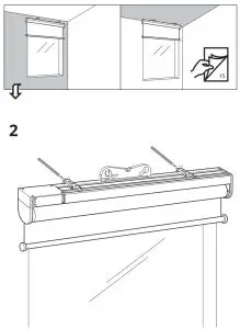 IKEA 504.081.67 KADRILJ Roller Blind - fig 3