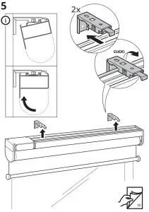IKEA 504.081.67 KADRILJ Roller Blind - fig 5
