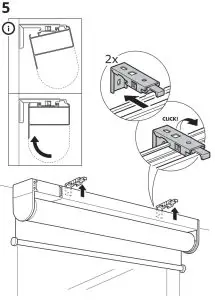 IKEA 504.081.67 KADRILJ Roller Blind - fig 8