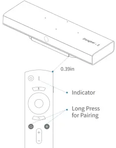 Dangbei Z1 Pro Smart TV Box - Remote Control 1