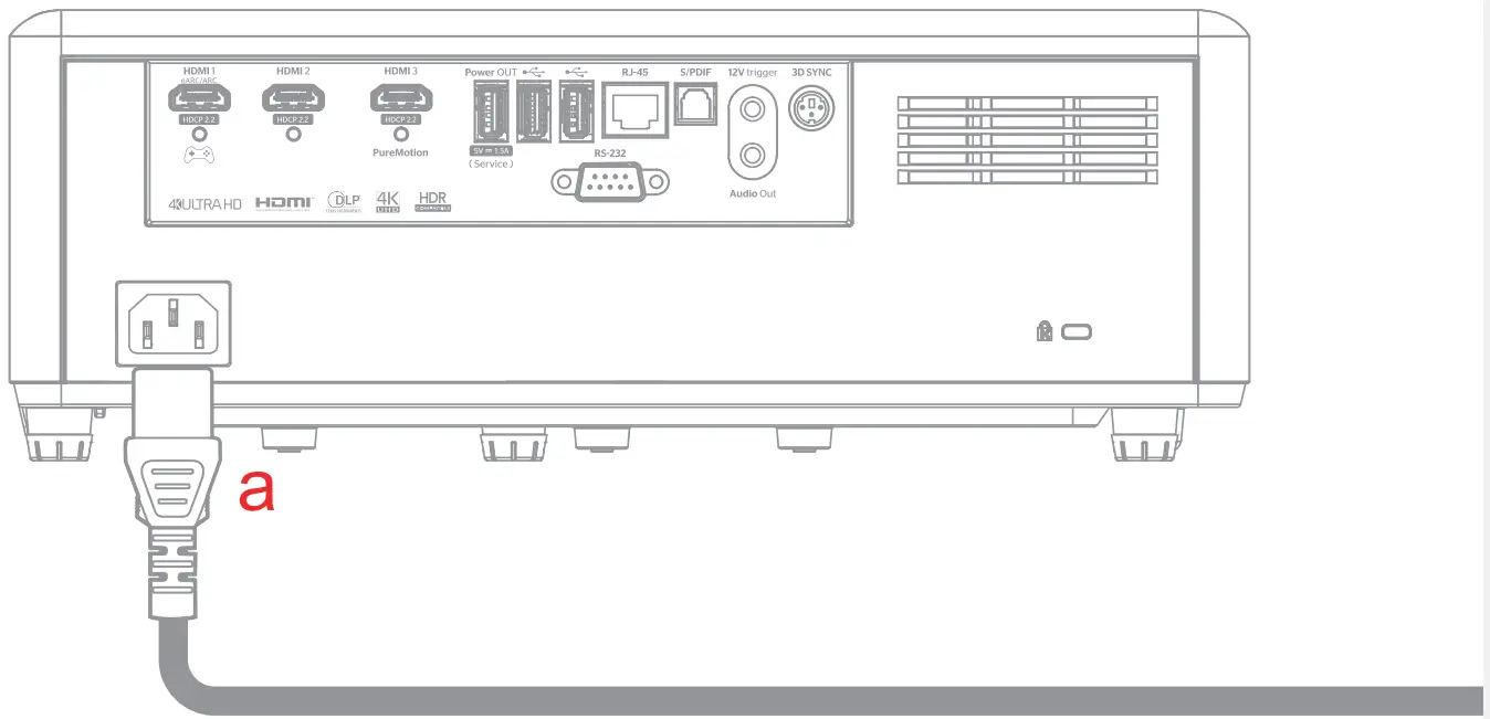 Optoma ZH406 Compact High Brightness Laser Projector