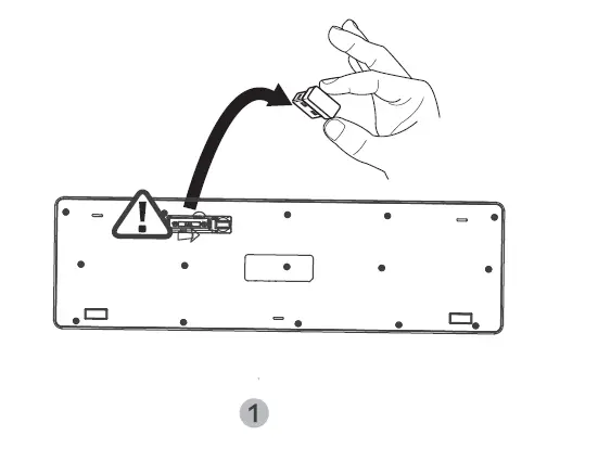 BRESII KM6300 Wireless Keyboard-2