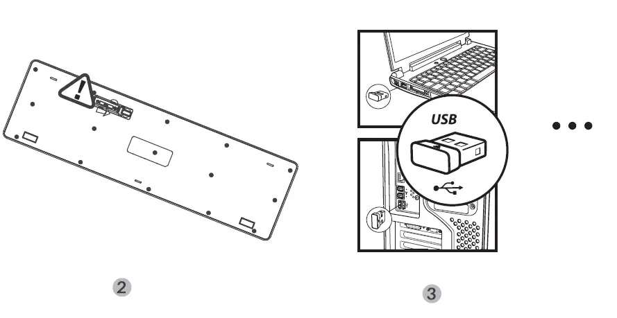 BRESII KM6300 Wireless Keyboard-3