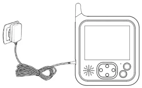 Feelstorm VB607-M Digital Video Baby Monitor- POWER SUPPLY 2