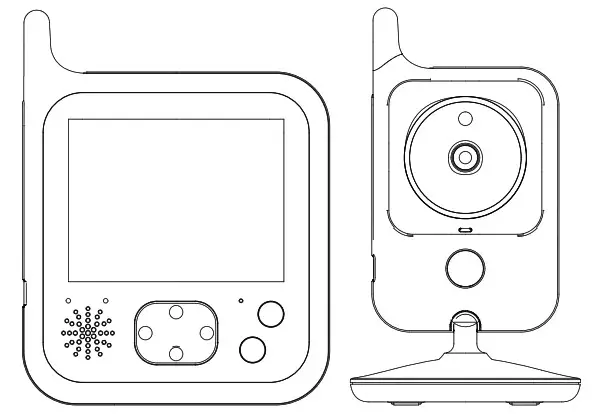 Feelstorm VB607-M Digital Video Baby Monitor
