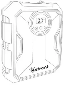 AstroAI CZK 3674 12V Portable Air Compressor