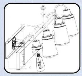 BEHIYA BE-21S1-V004 Vanity Lighting Fixtures 5