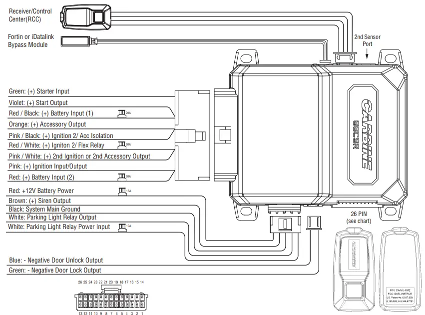 CARBINE 66CSR Remote Start - fig
