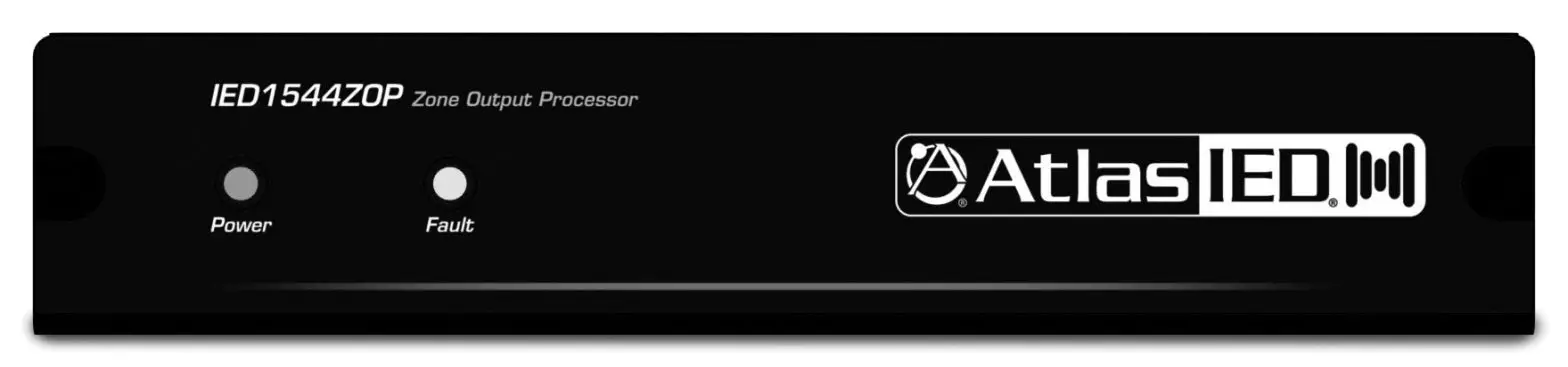 Atlasied 1544zop 4x4 Smart Zone Output Processor Installation Guide