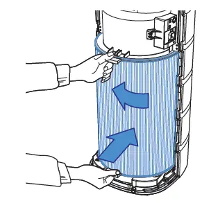 Carrier RMAP-XL Air Purifier Filter Replacement fig 5