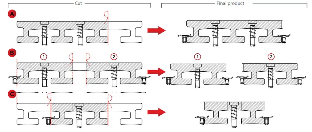 EVA-LAST Single Level Square Decks - Final product