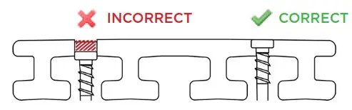 EVA-LAST Single Level Square Decks - overdrive the screw