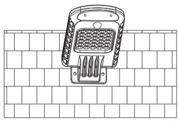 NightSearcher st500 Solar Power Street Light with Remote Control - Install to a wall