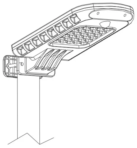 NightSearcher st500 Solar Power Street Light with Remote Control