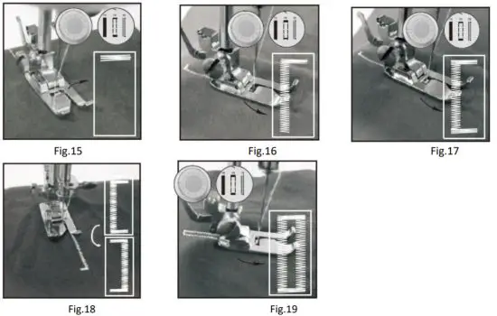 HEMA SEW 121820.2 Sewing Machine - Manual buttonhole