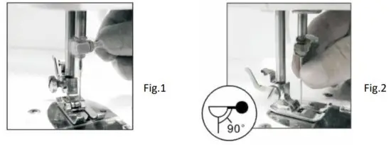HEMA SEW 121820.2 Sewing Machine - NEEDLE REPLACEMENT