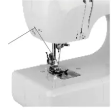 HEMA SEW 121820.2 Sewing Machine - winding thread