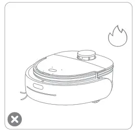 MILAGROW iMapMaxJoy SelfCleaning Wet and DryRoboticVacuumCleaner - About Product Safety Precautions 4