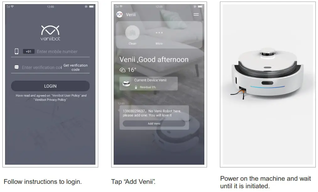 MILAGROW iMapMaxJoy SelfCleaning Wet&DryRoboticVacuumCleaner - Add Device 1
