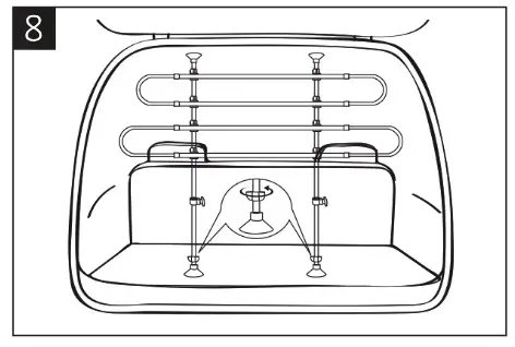 HAMRON 606025 Pet Cargo Barrier- 8