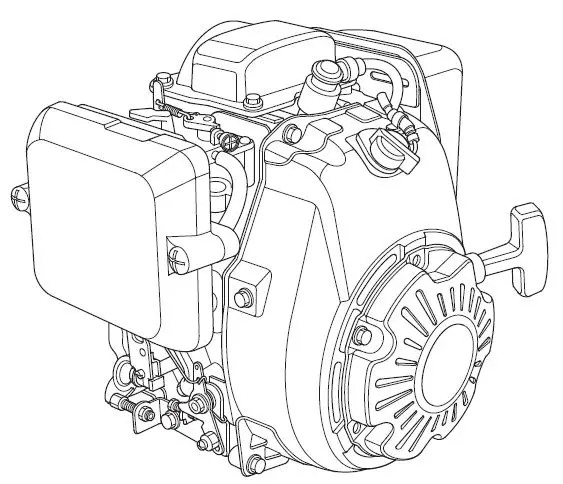 HONDA GX100 Horizontal Engine pro