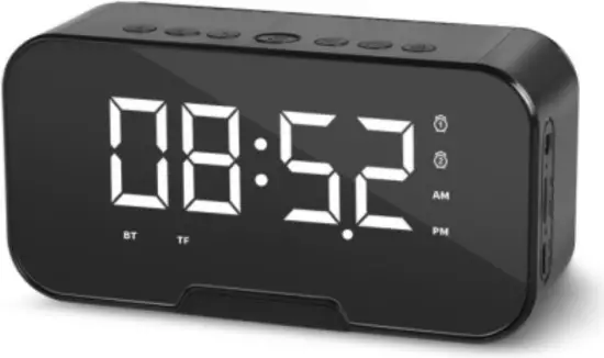 DS1 Bluetooth Speaker with Clock