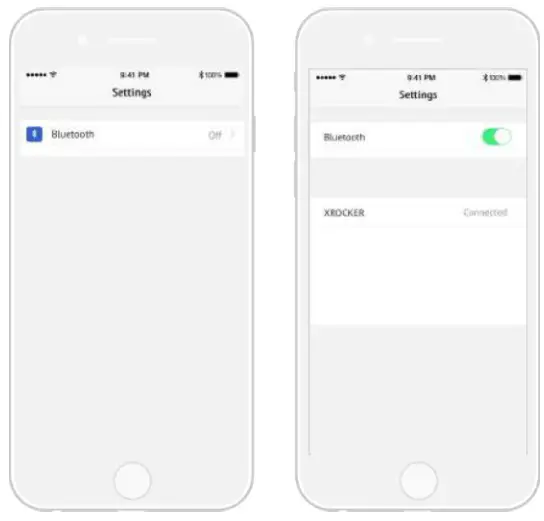XRocker 5140301 2 0 Bluetooth with RGB LED Light - BLUETOOTH CONNECTION GUIDE 2