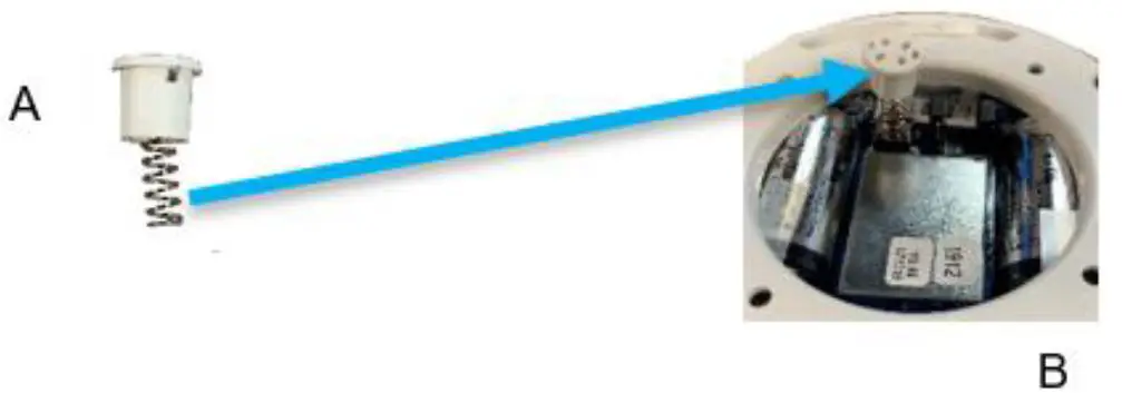 To mount the sensor 1