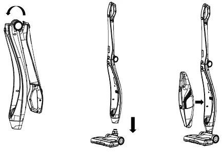 concept VP4205 3in1 Rod Vacuum Cleaner fig 3