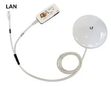 LINK TECHNOLOGIES PowerLink AT2 Battery PoE AT2 24V and 48V 30W 14000 MA - 3 Vie cable, for LAN speed test