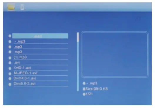 Majestic DF 820HD MP3 Digital Photo Frame-fig21