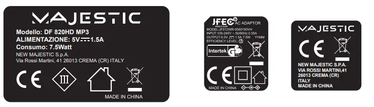 Majestic DF 820HD MP3 Digital Photo Frame-fig24