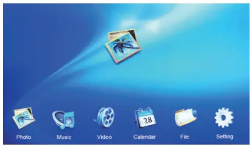 Majestic DF 820HD MP3 Digital Photo Frame-fig8